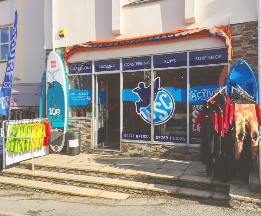 Woolacombe Surf Centre, surf school, shop, hire, surf lessons, surf school, stand up paddleboards, coasteering, kayaking. RLSS NVBLQ Training Centre, Surfing England Surf Instructor Training Centre