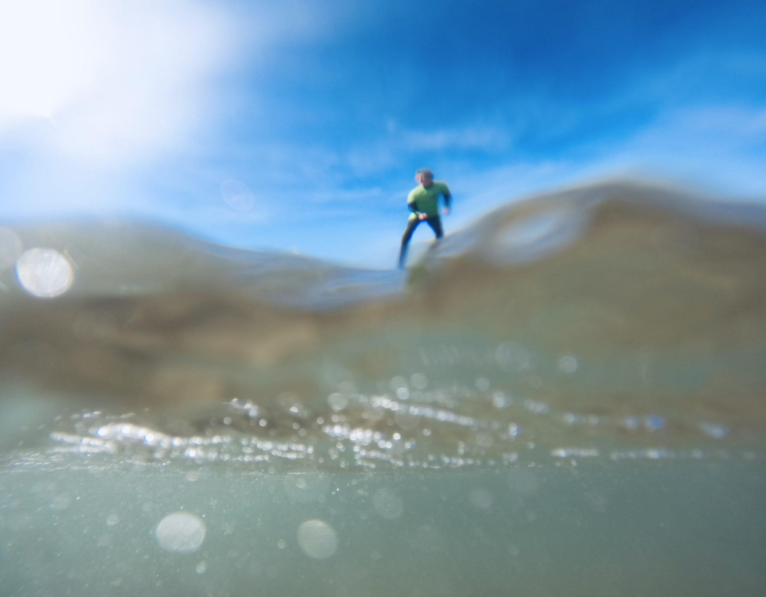 Surf hire Woolacombe and surf lessons with free photos of you surfing Woolacombe Bay