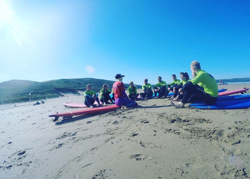 Learn to surf in Woolacombe North Devon